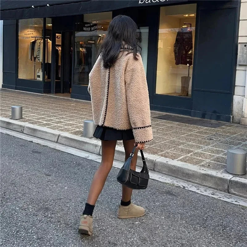 OLIVIA™ | Luxuriöse Teddy-Jacke