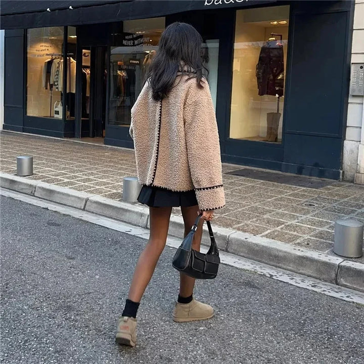 OLIVIA™ | Luxuriöse Teddy-Jacke
