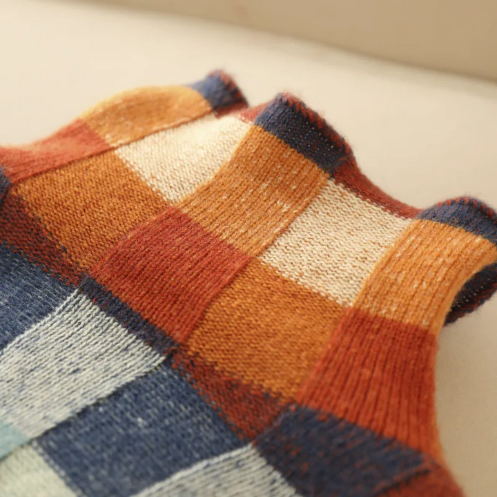 MIA™ – Retro-inspirierter Pullover mit Schottenkaro
