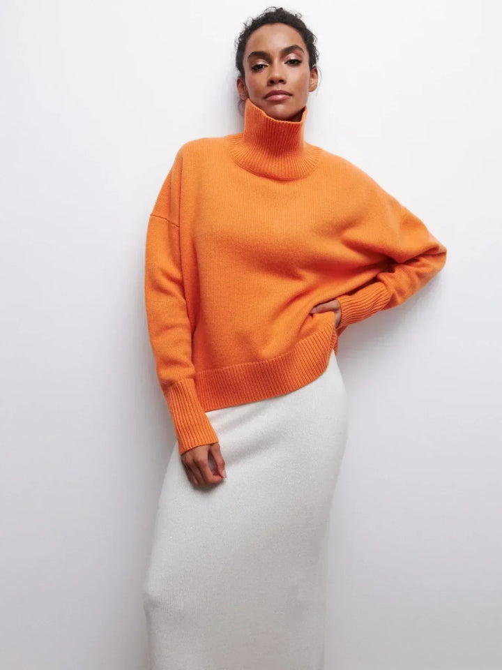 ALYSSA™ - Eleganter Rollkragenpullover
