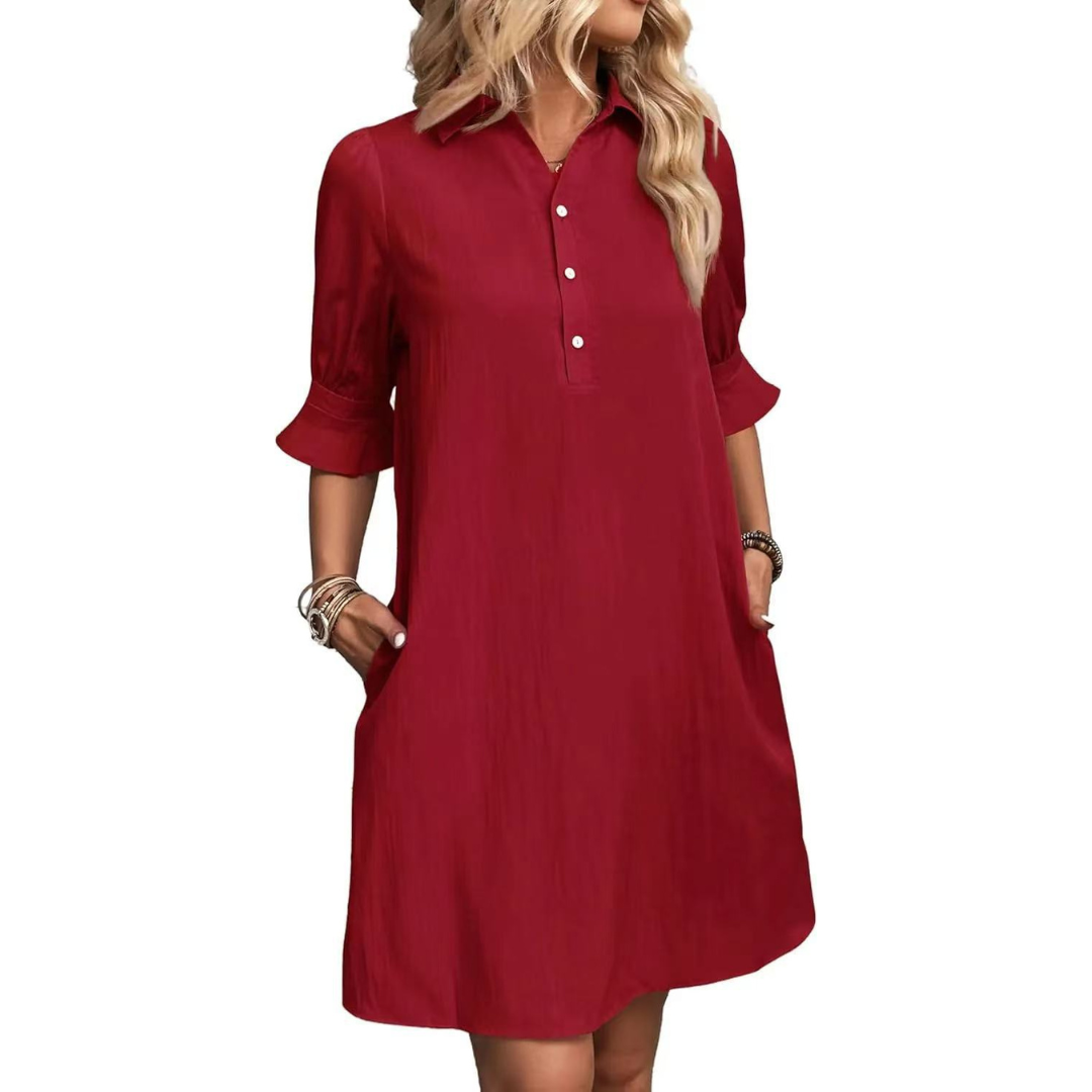 FRANCHESCA™ – Lässiges Hemdblusenkleid
