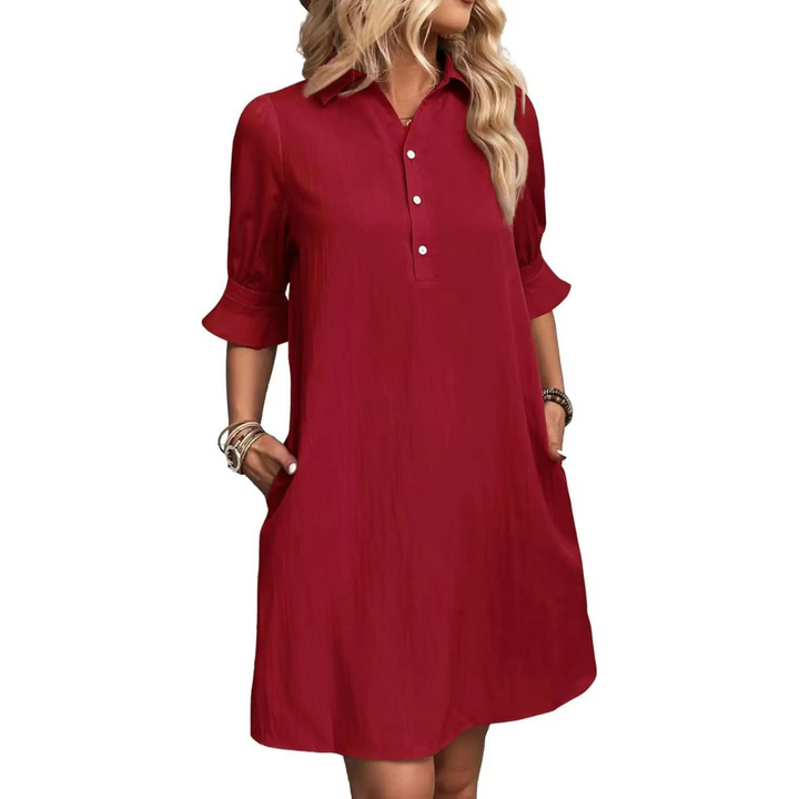 FRANCHESCA™ – Lässiges Hemdblusenkleid