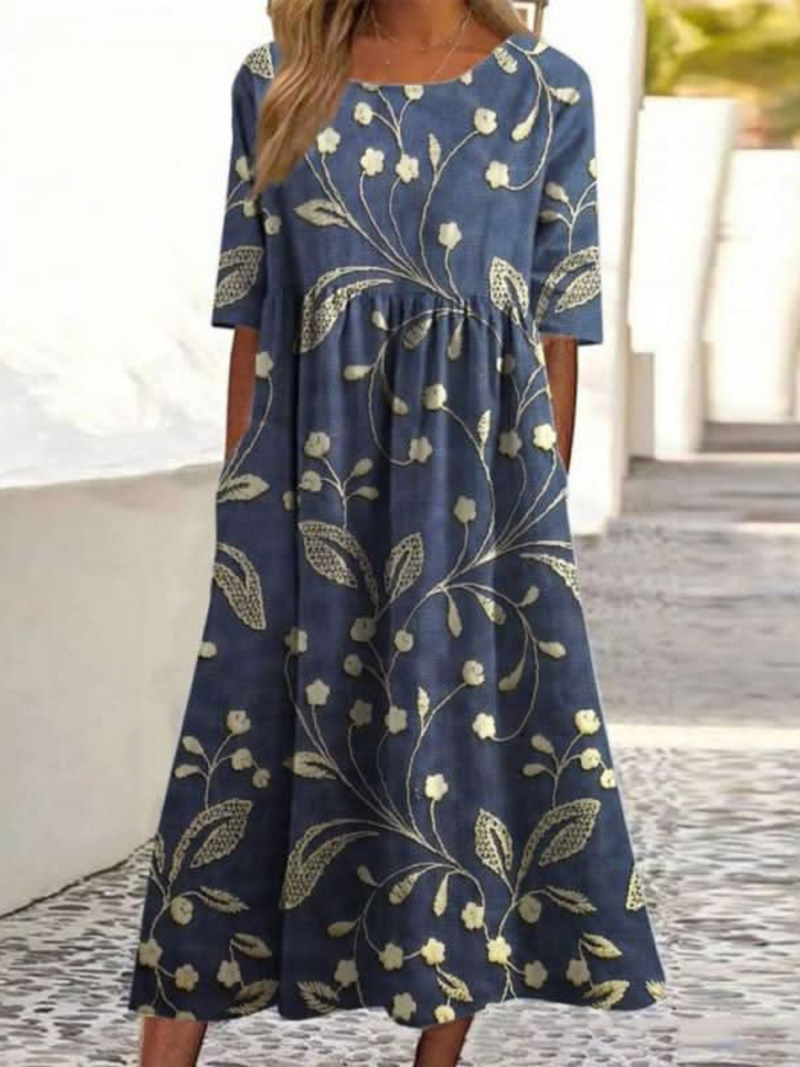 LAARNI™ – Entspanntes Midikleid