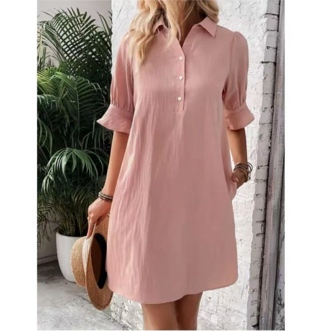 FRANCHESCA™ – Lässiges Hemdblusenkleid