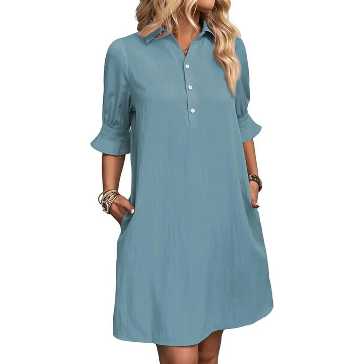 FRANCHESCA™ – Lässiges Hemdblusenkleid
