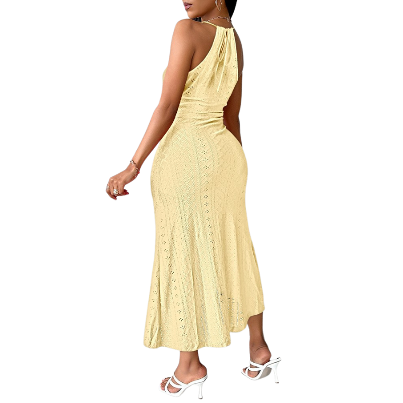 CALLIOPE™ – Schickes ärmelloses Maxikleid mit Neckholder