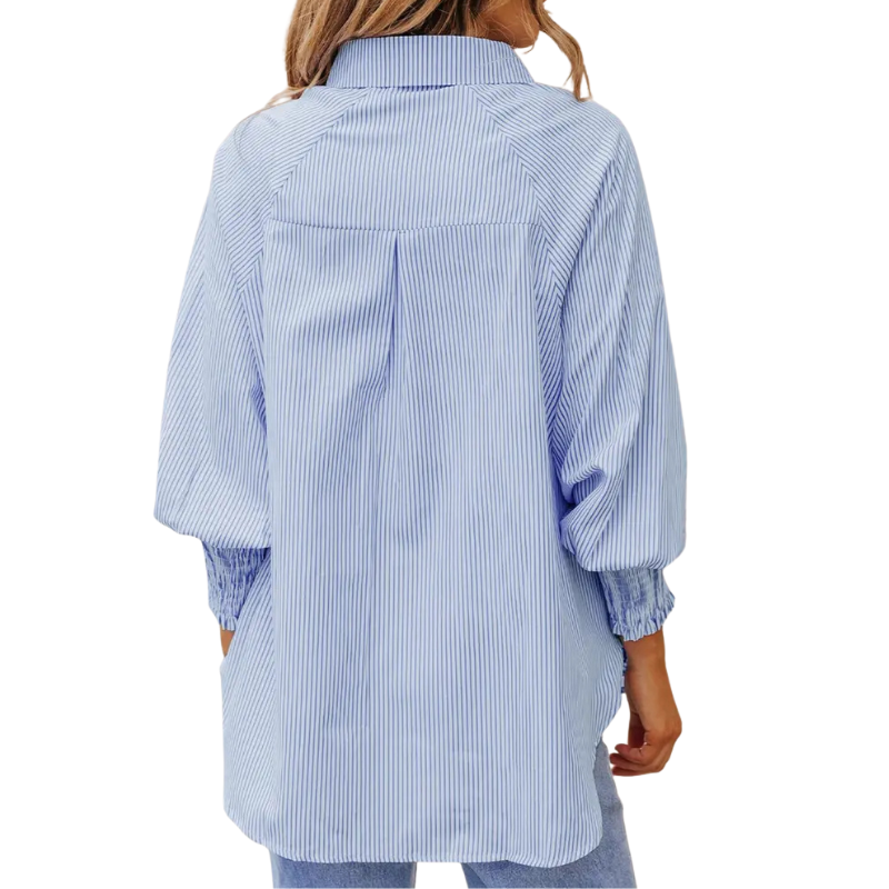 WHITNEY™ – Klassisches gestreiftes Button-Down-Hemd