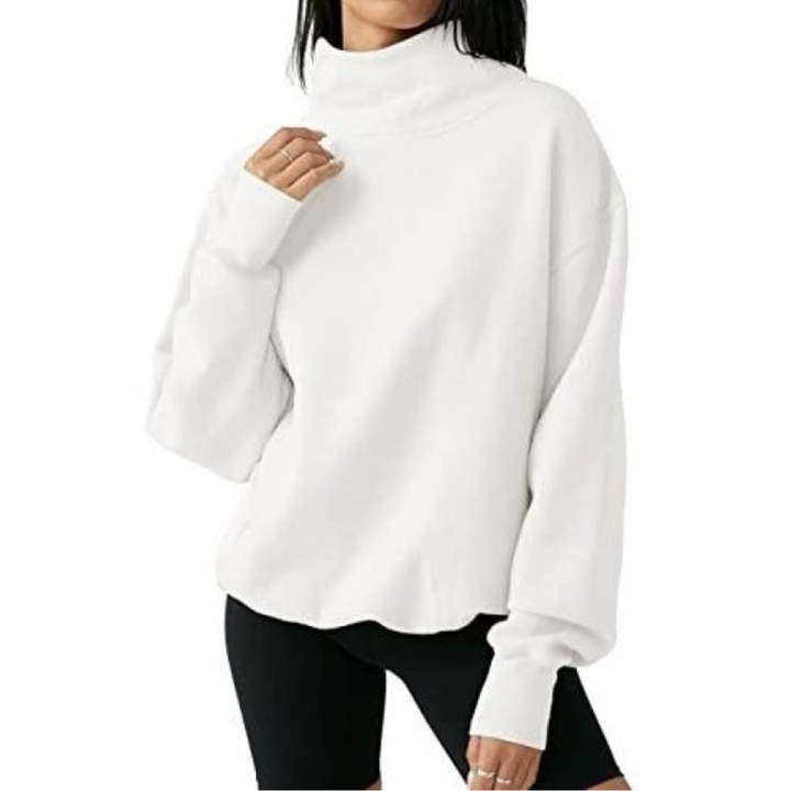 ROUX™ – Gemütliches Oversize-Turtleneck-Sweatshirt