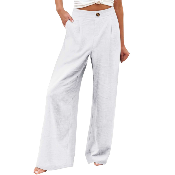 PERNILLE™ – Lockere High-Waist Hose mit weitem Bein