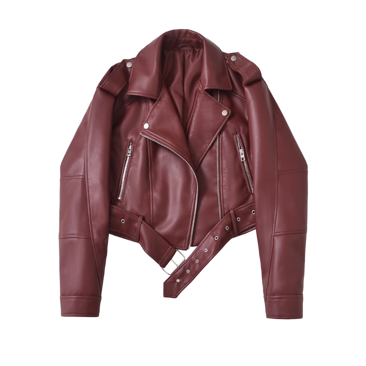 DAGMAR™ – Vintage Moto Loose Lederjacke