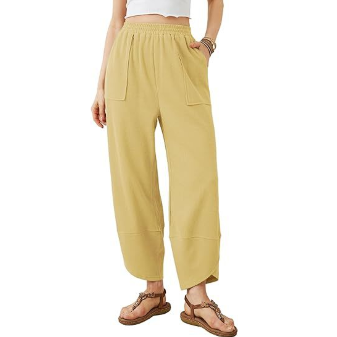 ZURI™ – Entspannte Palazzo-Hose mit weitem Bein