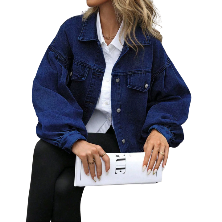 RICKI™ – Lässige, Used Street Jeansjacke