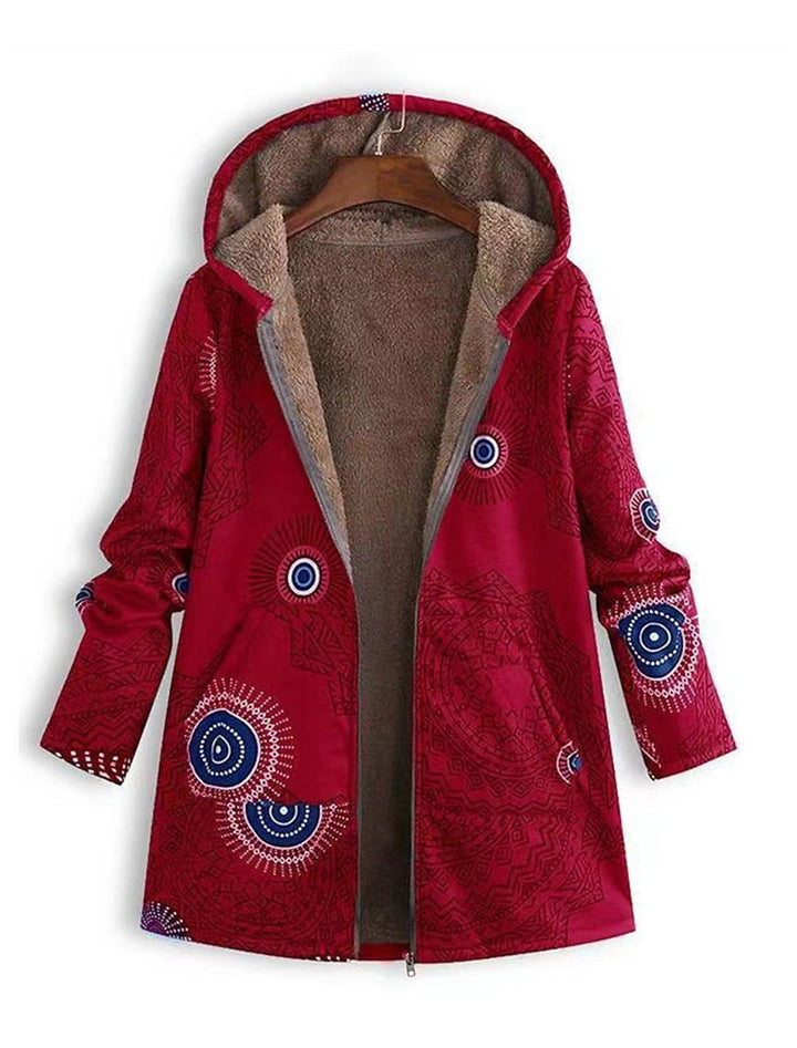 ZAHARA™ | Künstlerische Fleece-gefütterte Jacke