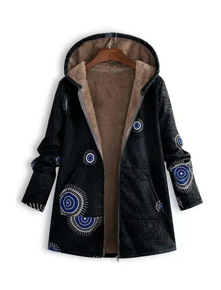 ZAHARA™ | Künstlerische Fleece-gefütterte Jacke