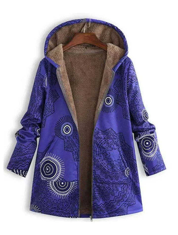 ZAHARA™ | Künstlerische Fleece-gefütterte Jacke