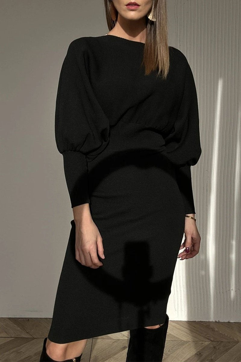 CAROLYN™ - Edles Kleid mit Ballonärmeln