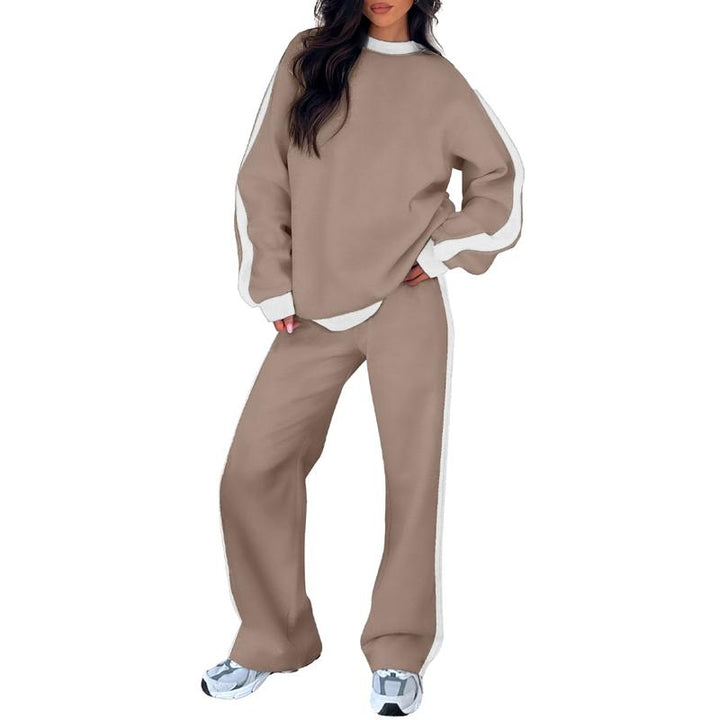 SANDI™ - Bequemes 2-teiliges Lounge-Set Sweatshirt & Hose mit geradem Bein