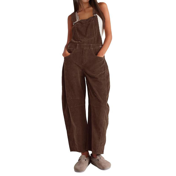 ISABELLE™ – Stylischer Overall mit Barrel Leg & Verstellbarer Passform