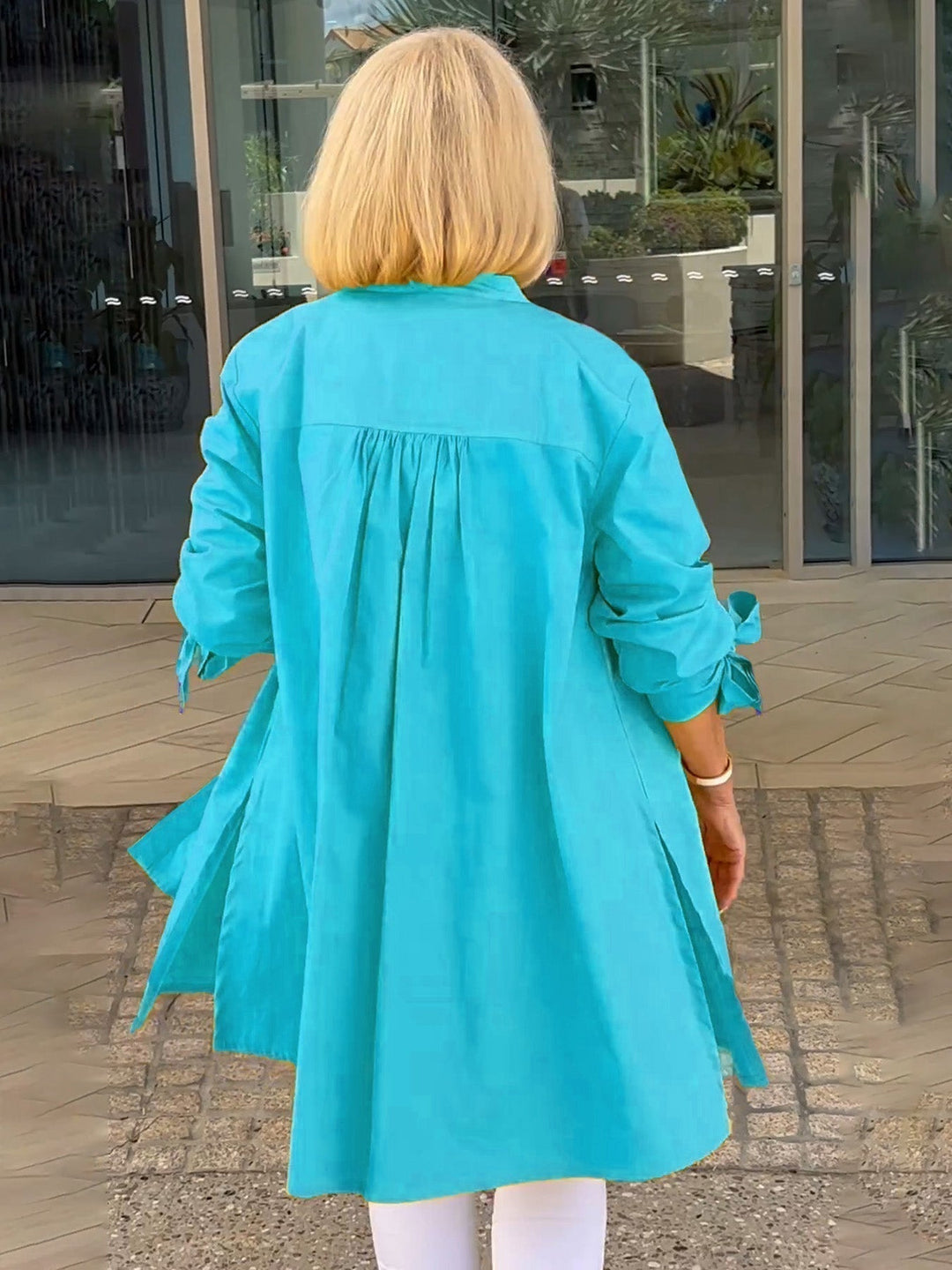 CÉLINA™ - Edle Long-Hemdjacke