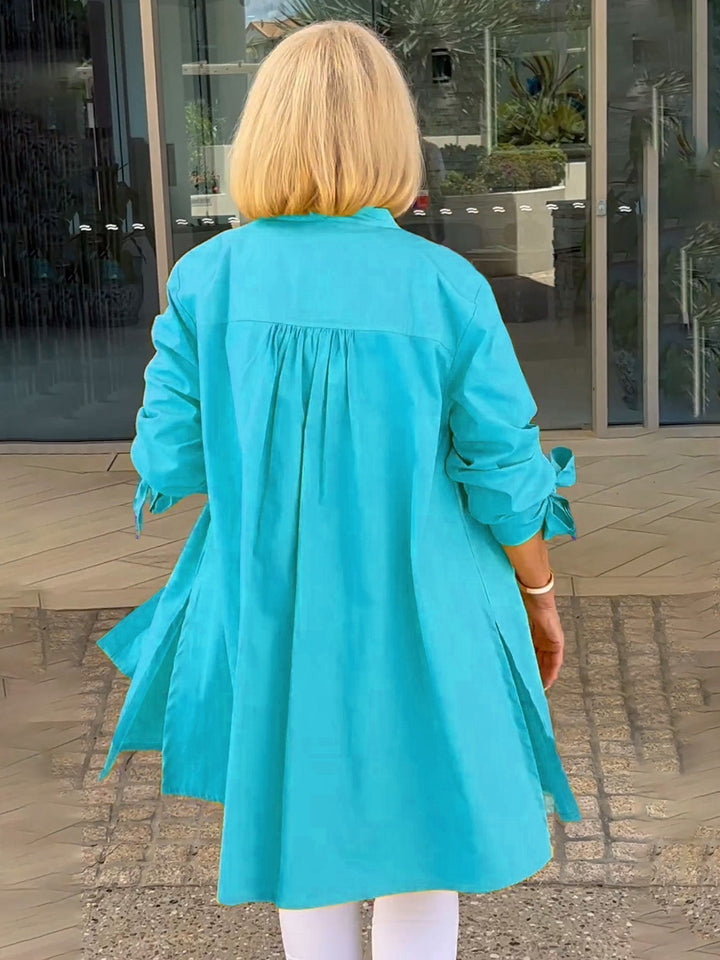 CÉLINA™ - Edle Long-Hemdjacke