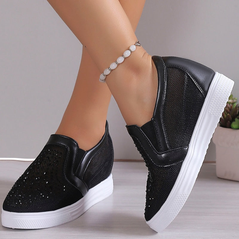 SABRINA™ – Moderne Glitzer-Sneaker