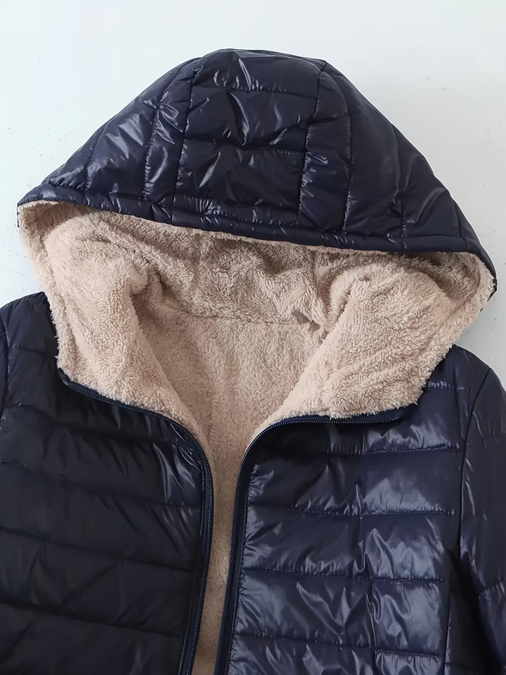 VICKY™ - Kuschelige, mit Fleece gefütterte Steppjacke