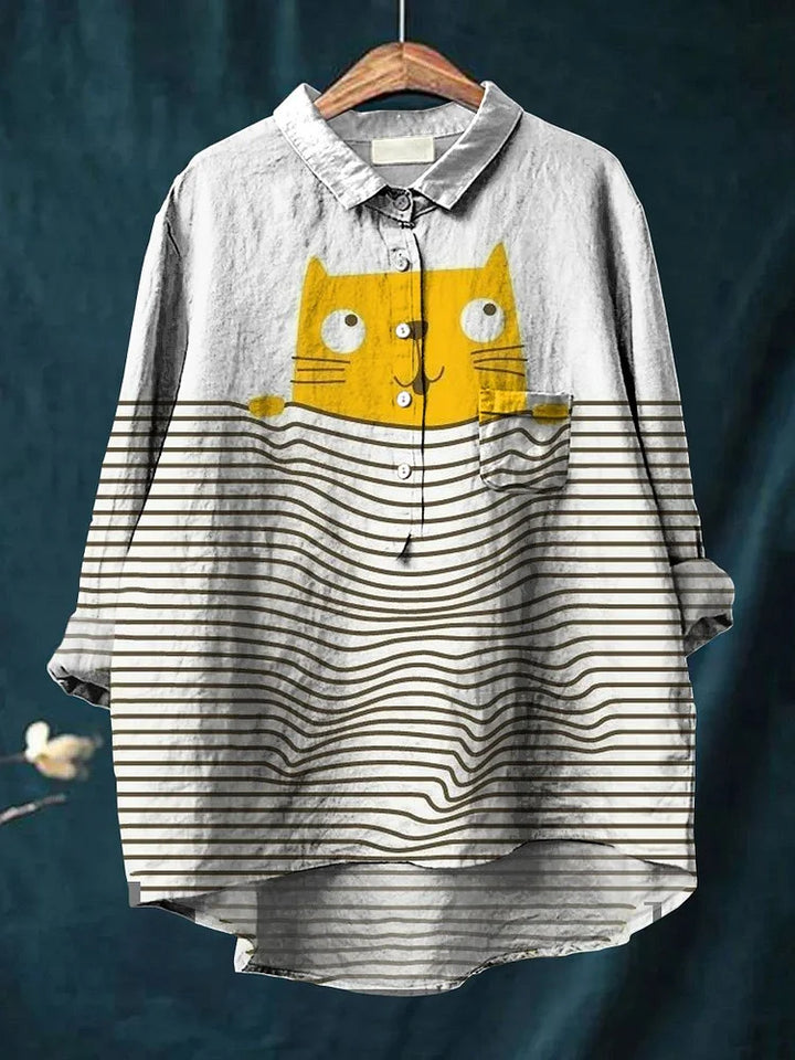 AMARI™ - Katzenkunst-Shirt