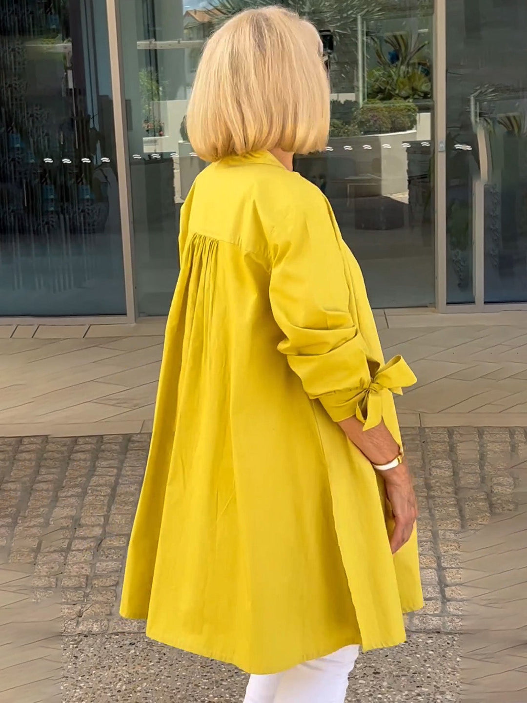 CÉLINA™ - Edle Long-Hemdjacke