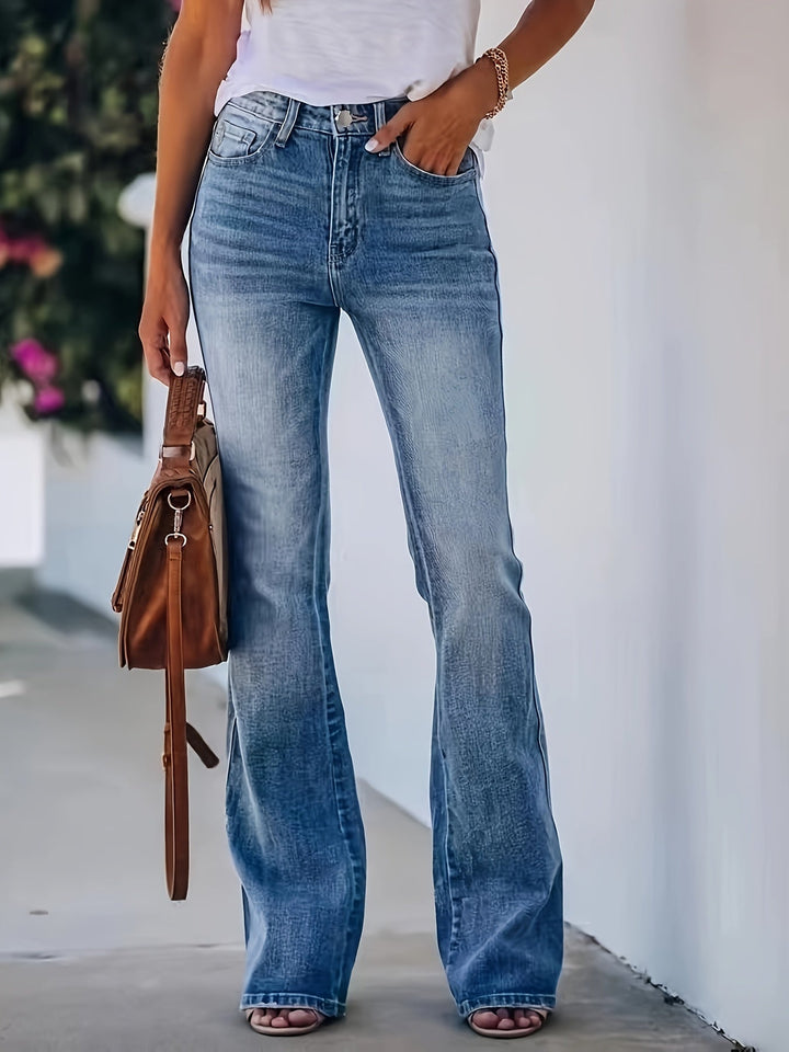 ESTELLE™ – Klassische Mid-Rise Flare Jeans