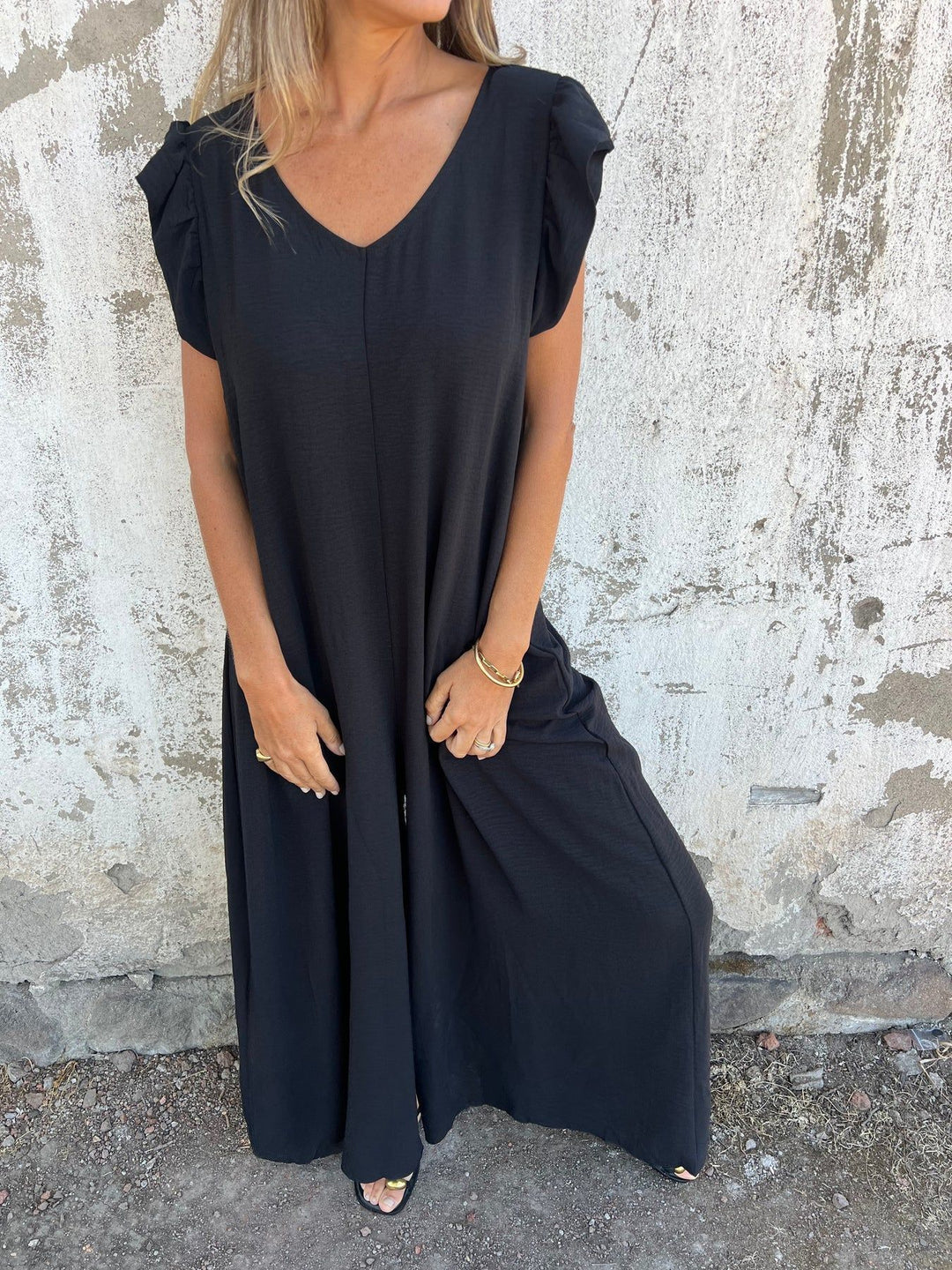 CASSANDRA™ - Trendiger V-Ausschnitt Jumpsuit