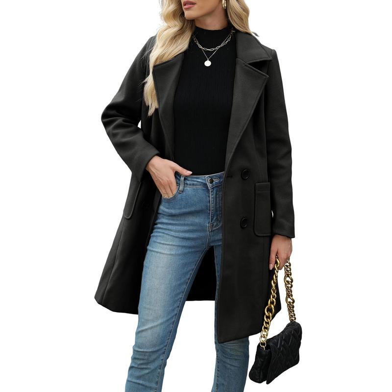 MOORE™ - Freizeit-Wollmantel mit Revers für den Winter