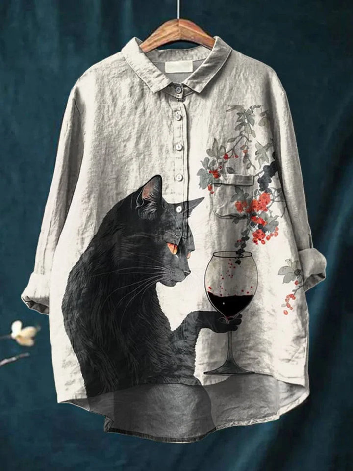 AMARI™ - Katzenkunst-Shirt