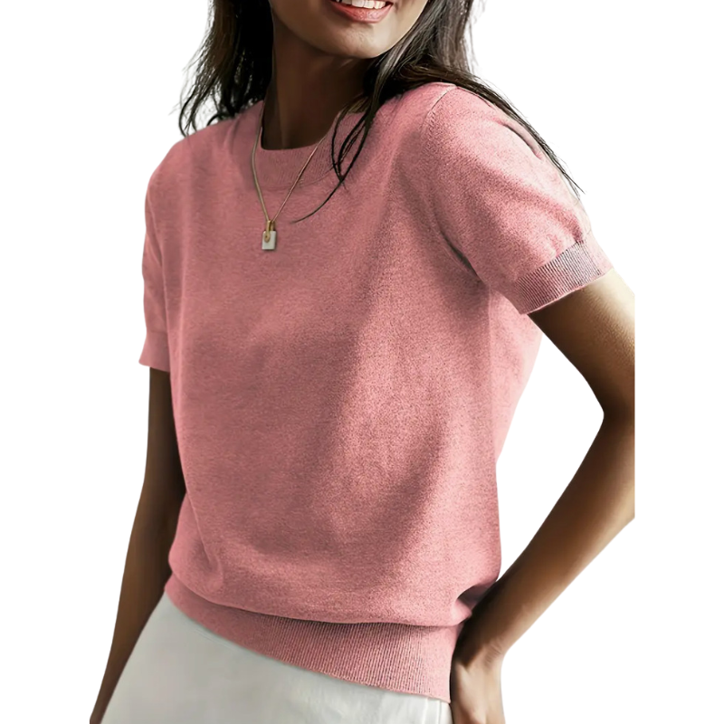 BONNIE™ – Elegantes, weiches Kurzarm-Top