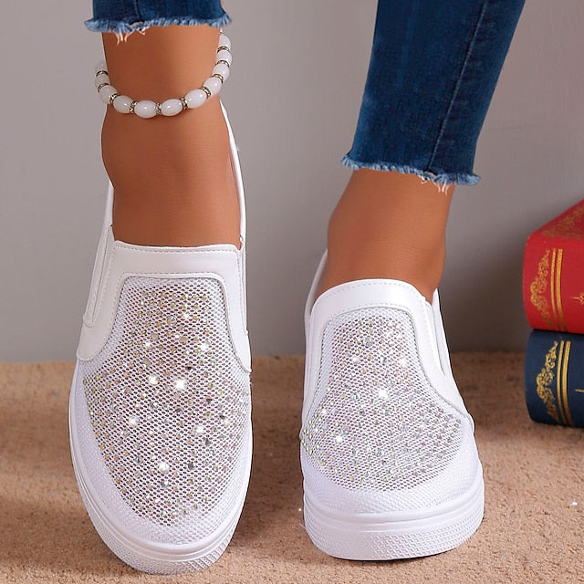SABRINA™ – Moderne Glitzer-Sneaker