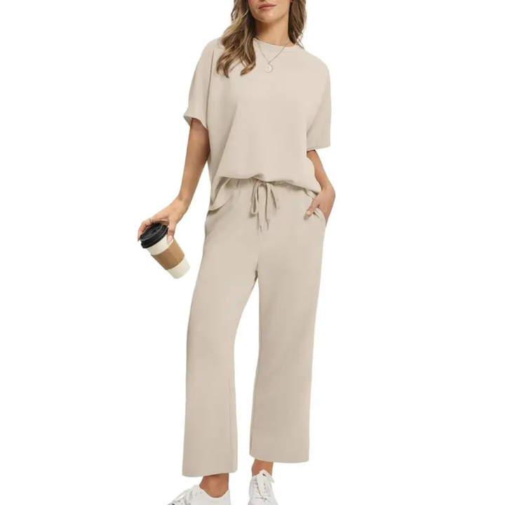 BRISA™ – Luftiges zweiteiliges Set mit weitem Bein