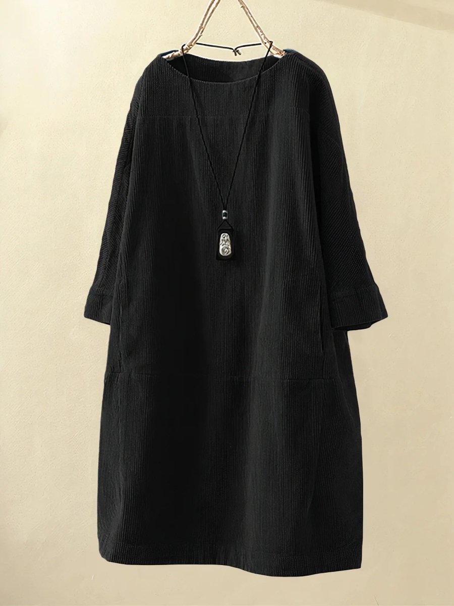 BRIDIE™ – Midikleid aus Cord in entspannter Passform