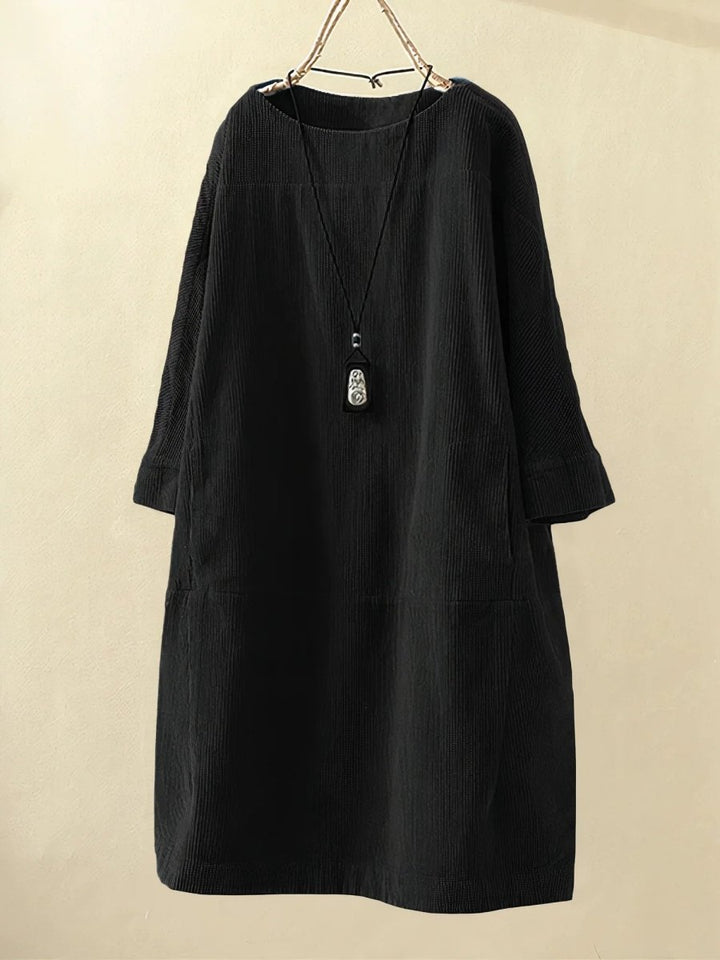 BRIDIE™ – Midikleid aus Cord in entspannter Passform