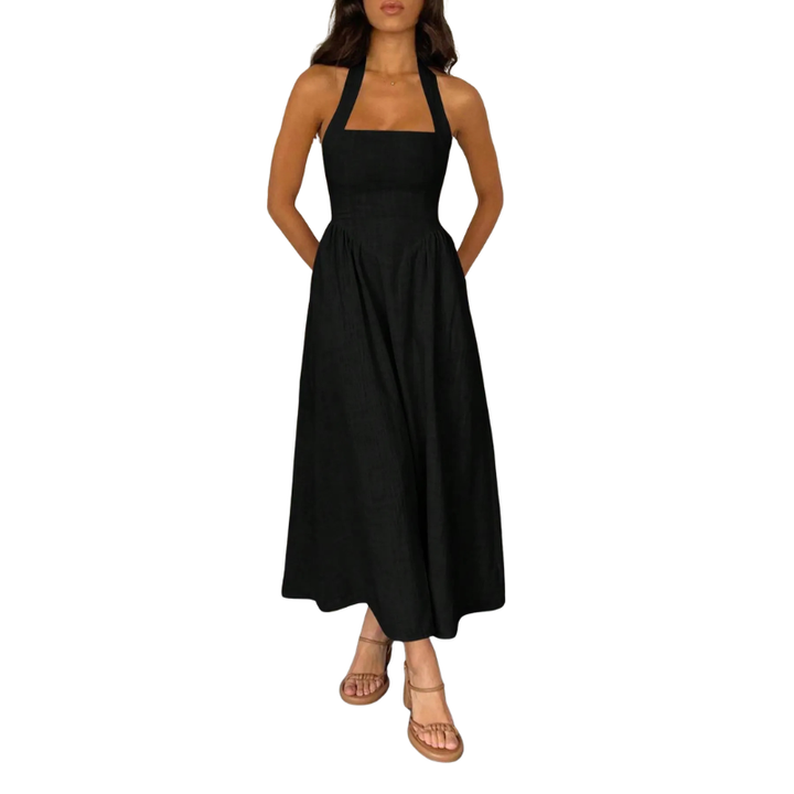 ELEONOR™ - Elegantes Midikleid mit Puffärmeln