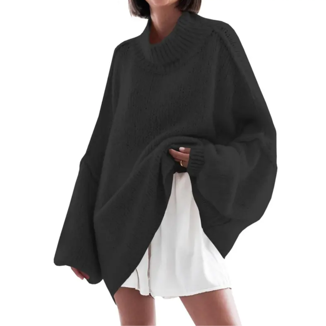NORI™ – Entspannter Rippstrick-Tunika-Pullover