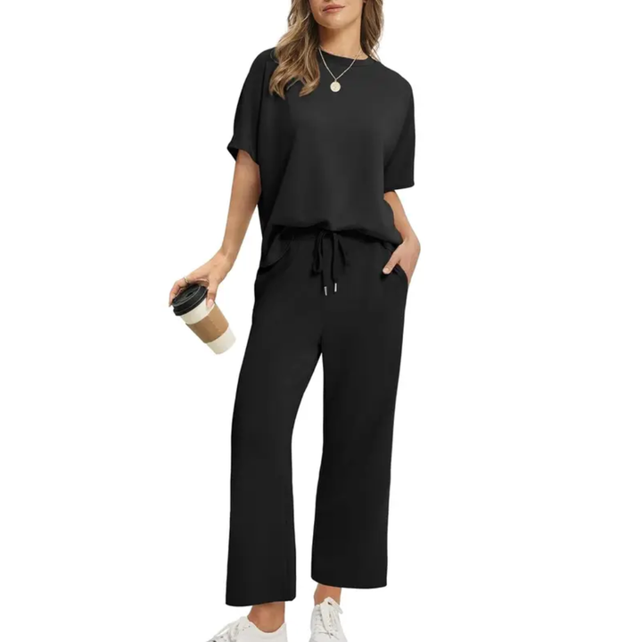 BRISA™ – Luftiges zweiteiliges Set mit weitem Bein