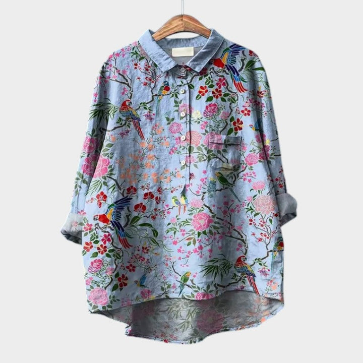 TALLIE™ – Entspannte bedruckte Bluse