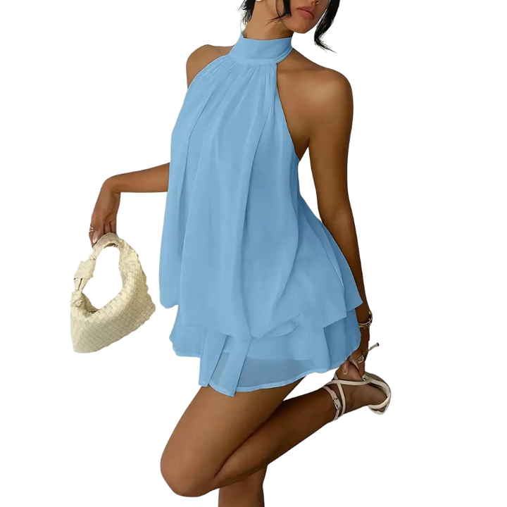 CATHY™ – Stylisches Sommer-Minikleid zum Binden