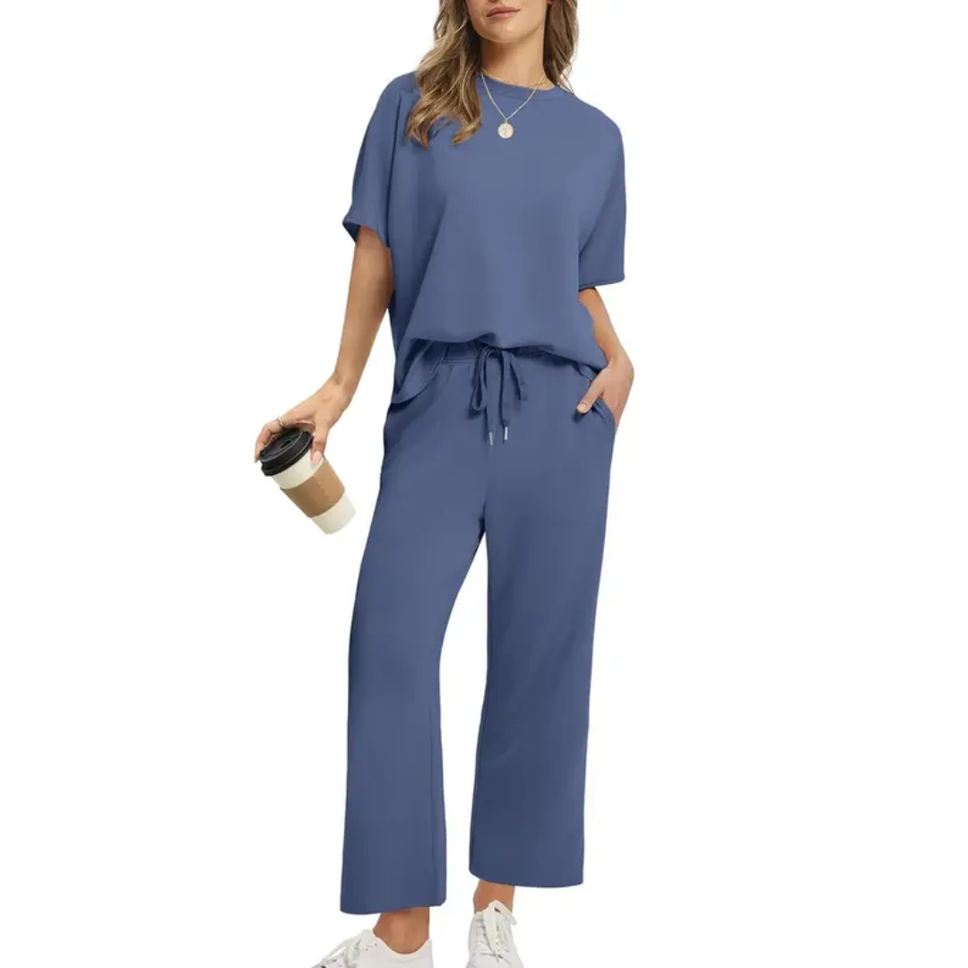BRISA™ – Luftiges zweiteiliges Set mit weitem Bein