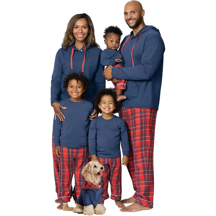 HARMONY™ - Familien-Plaid-Partnerlook-Set