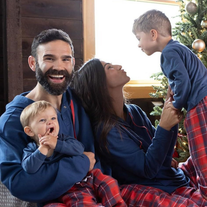 HARMONY™ - Familien-Plaid-Partnerlook-Set