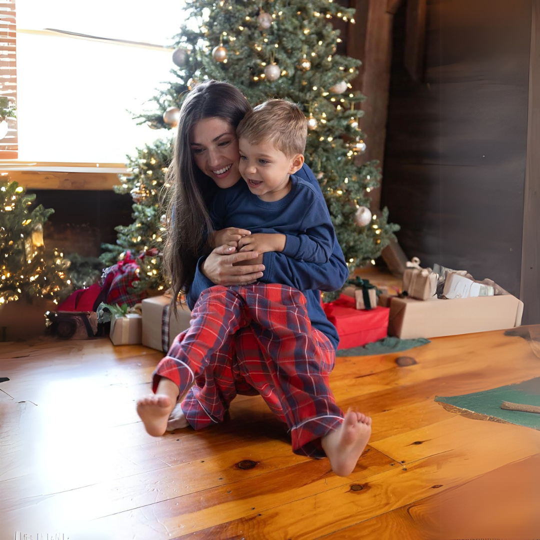 HARMONY™ - Familien-Plaid-Partnerlook-Set