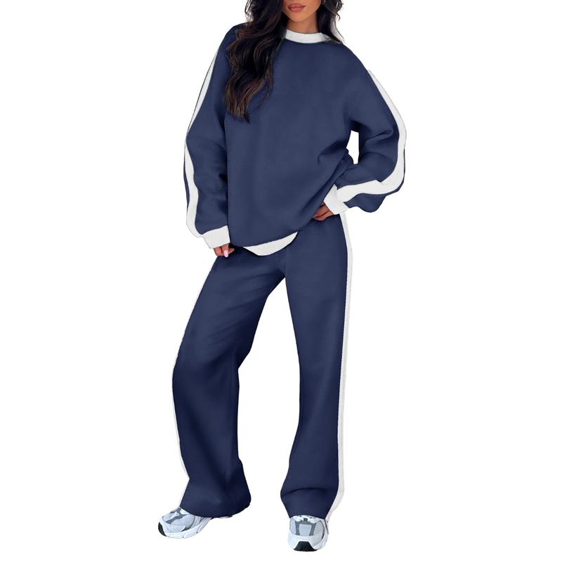 SANDI™ - Bequemes 2-teiliges Lounge-Set Sweatshirt & Hose mit geradem Bein