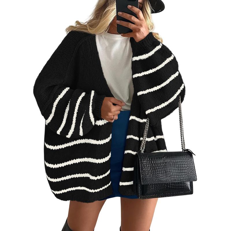 VERONIKA™ - Oversized Strickjacke mit Laternenärmeln für den Herbst