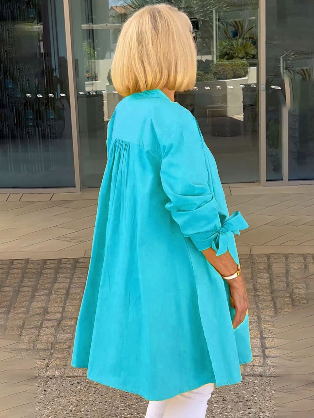 CÉLINA™ - Edle Long-Hemdjacke