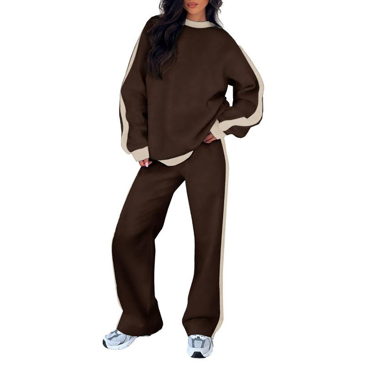 SANDI™ - Bequemes 2-teiliges Lounge-Set Sweatshirt & Hose mit geradem Bein